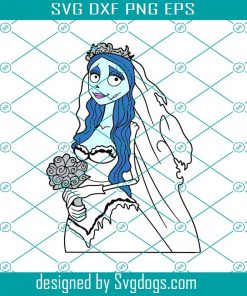 Emily Svg, Halloween Svg, Corpse Bride Svg, Horror Svg, Vinyl File Svg, Horror Movie Svg