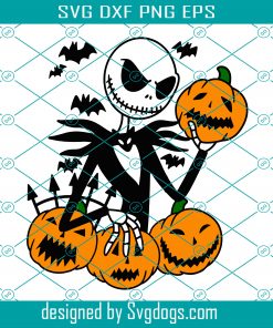 Skeleton Svg, Jack Skellington Svg, Halloween Svg