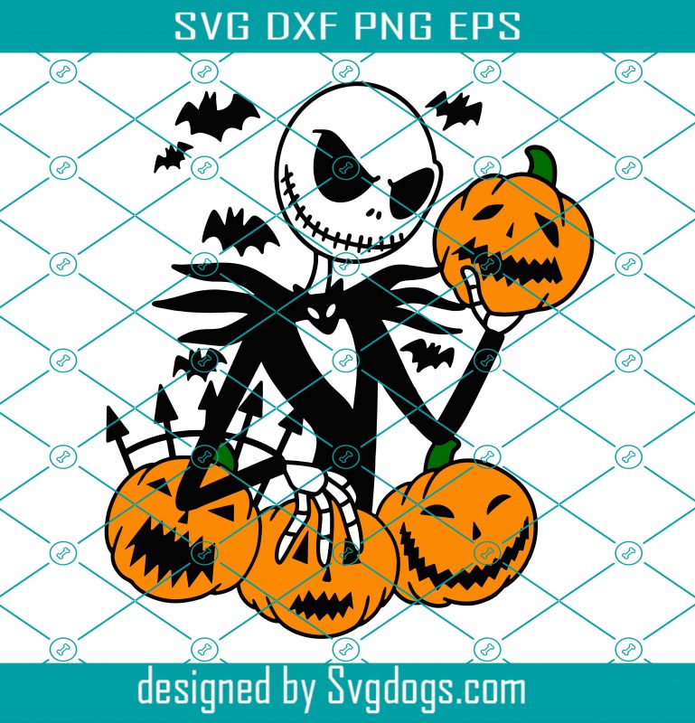 Skeleton Svg, Jack Skellington Svg, Halloween Svg