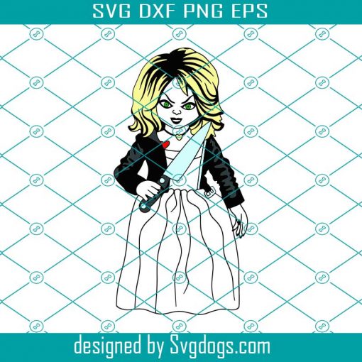 Tiffany Svg, Bride of Chucky Tiffany Svg, Chucky Horror Movie Killers Halloween Svg, Horror Svg