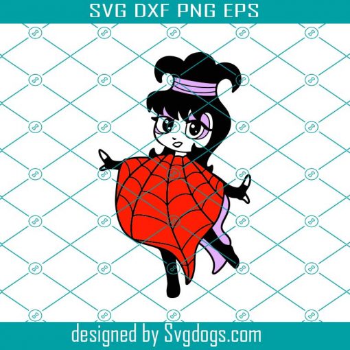 Chibi Lydia Svg, Halloween Svg, Horror Movie Svg, Beetle Juice Svg