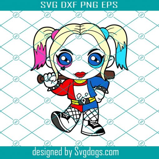 Chibi Superhero Svg, Superhero Svg, Halloween Svg - SVG EPS DXF PNG