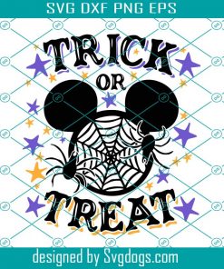 Commercial Use Trick Or Treat Halloween Mickey Svg, Studio Svg, Magic Vacation Svg