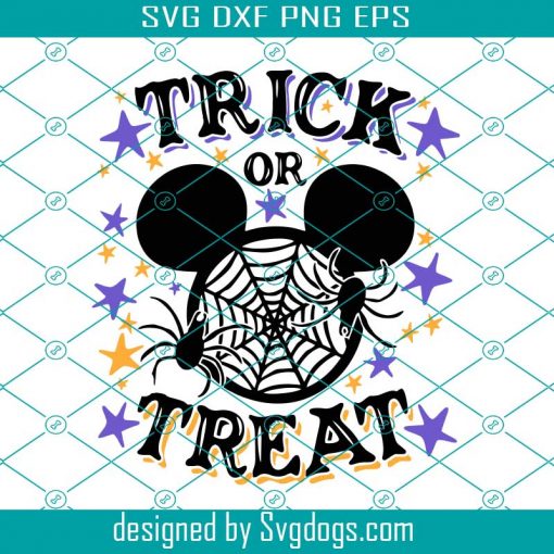 Commercial Use Trick Or Treat Halloween Mickey Svg, Studio Svg, Magic Vacation Svg