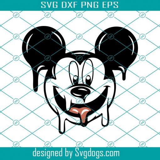 Mickey Mouse Svg, Halloween Svg, Fall Svg, Patterned Pumpkin Svg, Disney Svg