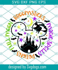 Tis The Season To Be Spooky Svg, Studio 3 Halloween Svg, Mickey Mouse Svg, Magic Vacation Svg