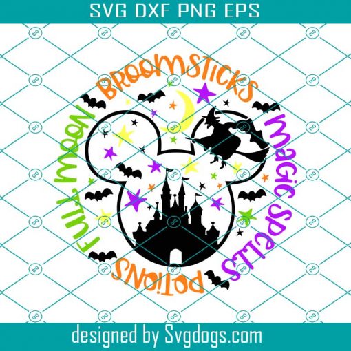 Tis The Season To Be Spooky Svg, Studio 3 Halloween Svg, Mickey Mouse Svg, Magic Vacation Svg