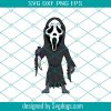 Ghostface Scream Svg, Halloween Svg, Horror Movie Svg, Monster Svg