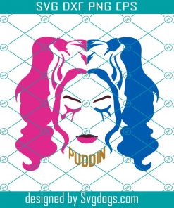 Harley Quinn Svg, Halloween Svg, Girl Halloween Svg