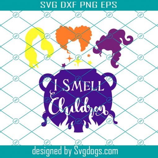 I Smell Children Svg, Halloween Hocus pocus Svg, Hocus Pocus Svg, Halloween Svg