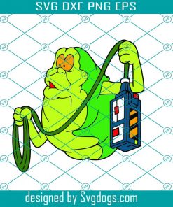 Slimer With A Trap Svg, Ghost Svg, Halloween Svg