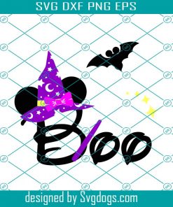 Cute Halloween Svg, Minnie Halloween Svg, Magic Kingdom Svg, Minnie Halloween Svg