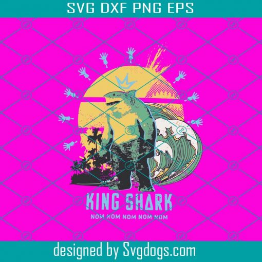 King Shark Svg, Suicide Squad Svg, Shark Svg