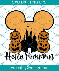 Magic Castle Halloween Svg, Hello Pumpkin Svg, Inspired By Svg, Halloween Svg