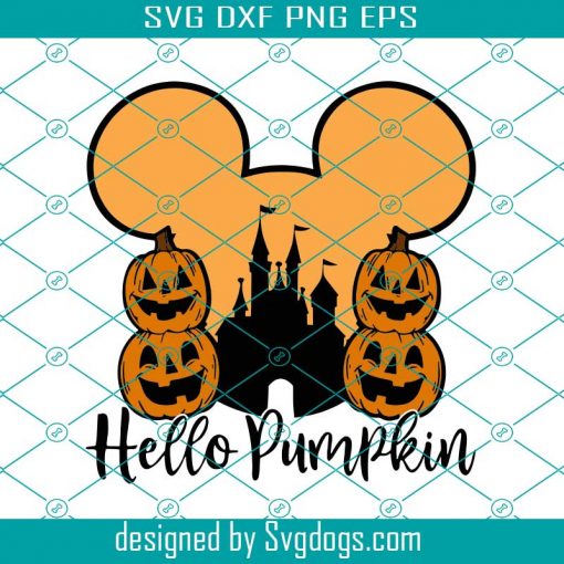 Magic Castle Halloween Svg, Hello Pumpkin Svg, Inspired By Svg, Halloween Svg