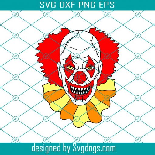 Clown Svg, Halloween Svg, Witch Svg