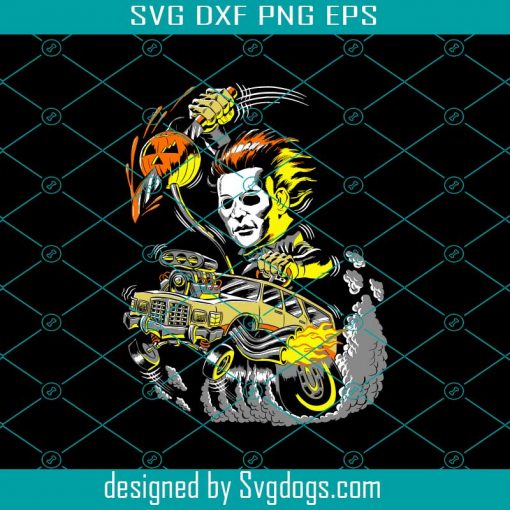 Fright Rags Revs Up New Boogeyman Buggy Michael Myers Svg, Halloween Svg, Michael Myers Svg