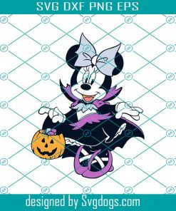 Minnie Mouse Svg, Happy Halloween Svg, Halloween Svg