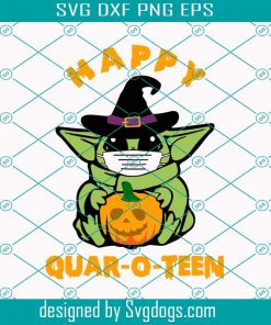 Happy Quar O Teen Halloween Svg, Quarantine Svg, Halloween Svg