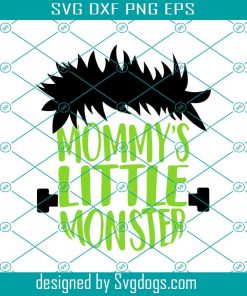 Mommy’s Little Monster Svg, Halloween Svg, Little Monster Svg