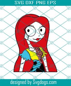 Chibi Sally Svg, Sally By Svg, Almightysponge On Deviantart Svg, Chibi Sally Nightmare Before Christmas Svg