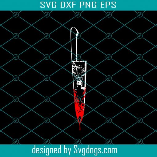 Halloween Blooding Knife Svg, Halloween Svg, Blooding Svg, Knife Svg