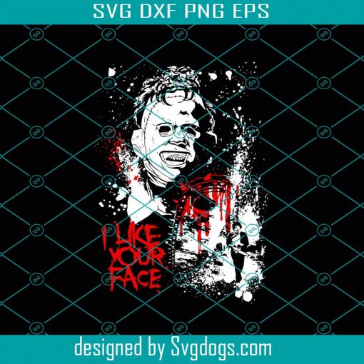 Leather Face Svg, Horror Film Svg, Horror Movie Character Svg, Horror Lovers Svg, Horror Gift Svg