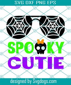 Spooky Cutie Svg, Girl Halloween Svg, Candy Corn Cutie Svg, Halloween Shirt Svg