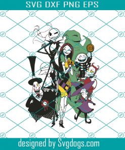 Jack skellington Family Svg, Halloween Svg, Jack Svg