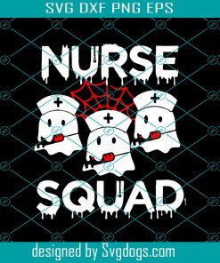 Nurse Squad Svg, Boo Bee Svg, Boo Bee Lover Svg, Cute Boos Svg