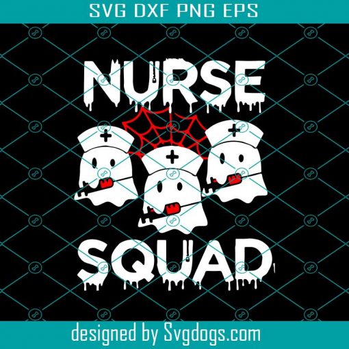 Nurse Squad Svg, Boo Bee Svg, Boo Bee Lover Svg, Cute Boos Svg