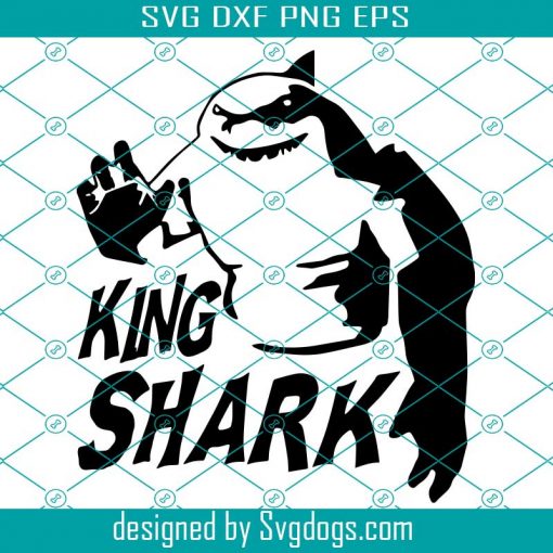 King Shark Svg, Movie Svg, Trending Svg, Harley Quinn Svg