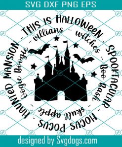 Fall Words Svg, Mickey Pumpkin Svg, Inspired By Svg, Halloween Svg