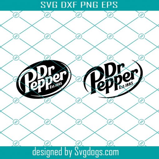 Dr Pepper Soft Drink Emblem Logo Svg, Logo Svg