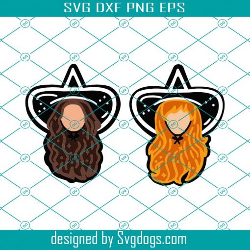 Witches Svg, Halloween Svg, Practical Magic Inspired Svg, Sally And Gillian Inspired Svg