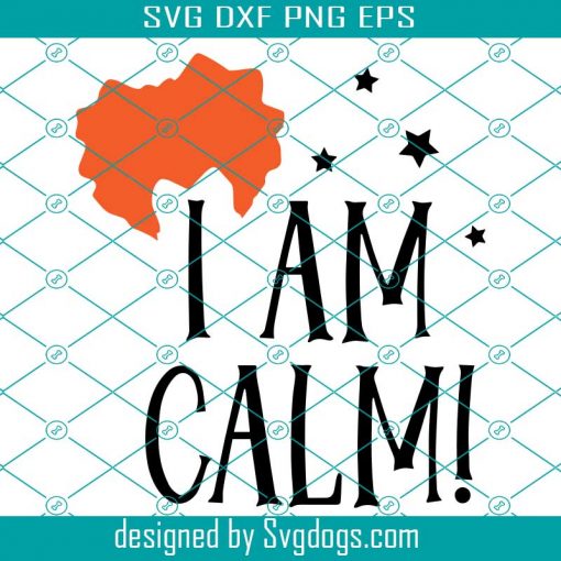 Sanderson Sisters I Am Calm Svg, Thackery Bink Svg, Spell Book Svg