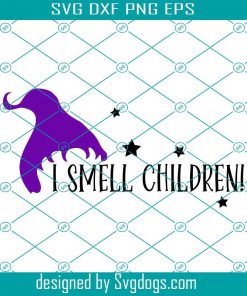 Sanderson Sisters I Smell Children Svg, Hocus Pocus Svg, Thackery Bink Svg, Spell Book Svg
