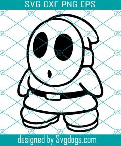 Shy Guy Svg, Super Mario Bro Svg, Disney Svg