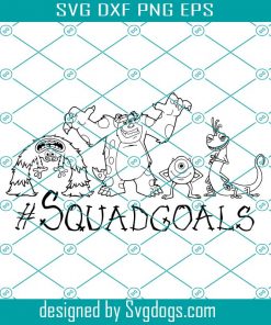 Halloween Squadgoals Svg, Halloween Svg, Squadgoals Svg