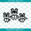 Timmy Svg, Tommy & Tom Nook Bundle Svg, Nooks Cranny Svg, Video Game Svg