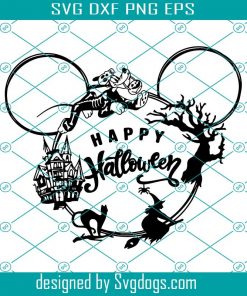 Minnie Mouse Boo Svg, Boo Svg, Disney Halloween Svg, Disney Halloween Svg