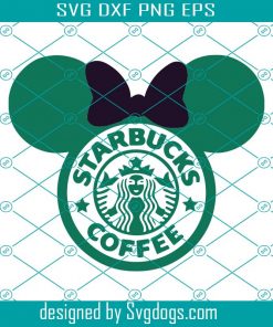Minnie Starbucks Logo Svg, Starbucks Coffee Svg, Coffee Svg
