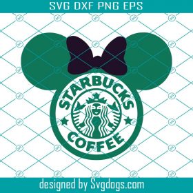 Minnie Starbucks Logo Svg, Starbucks Coffee Svg, Coffee Svg