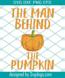 The Man Behind Svg, The Pumkin Svg, Halloween Svg, Pregnancy Man Pumpkin Svg