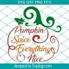 Pumpkin Spice Is My Favorite Svg, Halloween Svg, Pumpkin Svg