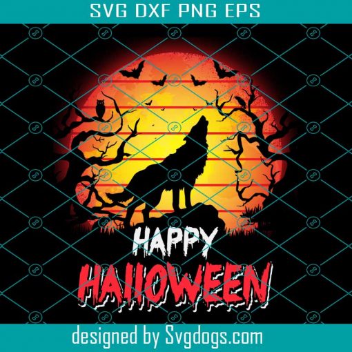 Dog Halloween Svg, Happy Halloween Svg, Animal Svg