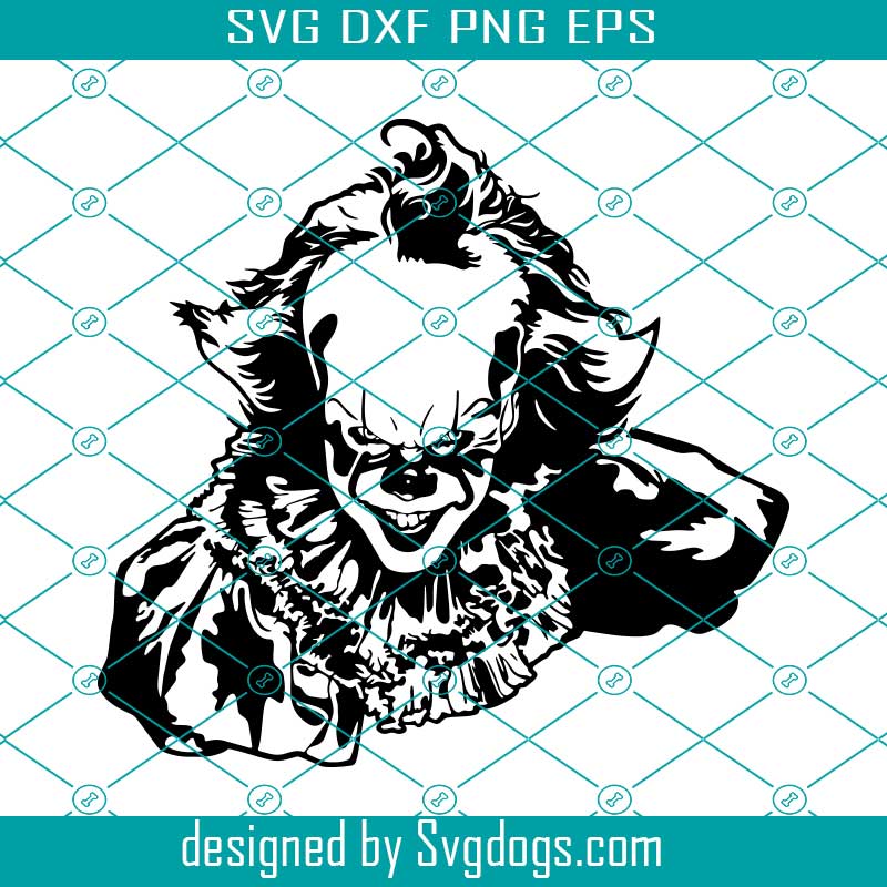 Pennywise Svg, It Svg, It 2021 Svg, It Chapter Two Svg, Halloween Svg