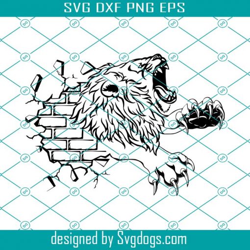 Lion Svg, Animal Svg, Lion Head Svg