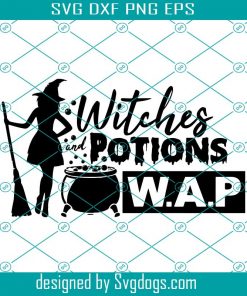Witches & Potions Svg, Halloween Svg ,Witch Svg, Digital Svg