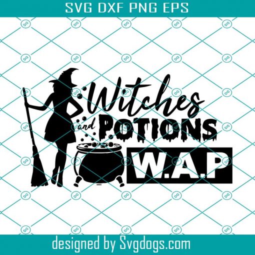 Witches & Potions Svg, Halloween Svg ,Witch Svg, Digital Svg